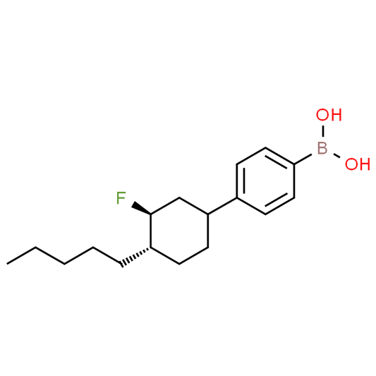 (2-Fluoro-4-(trans-4-pentylcyclohexyl)phenyl)boronic acid