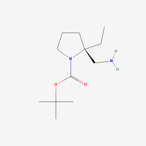 (S)-tert-Butyl 2-(aminomethyl)-2-ethylpyrrolidine-1-carboxylate