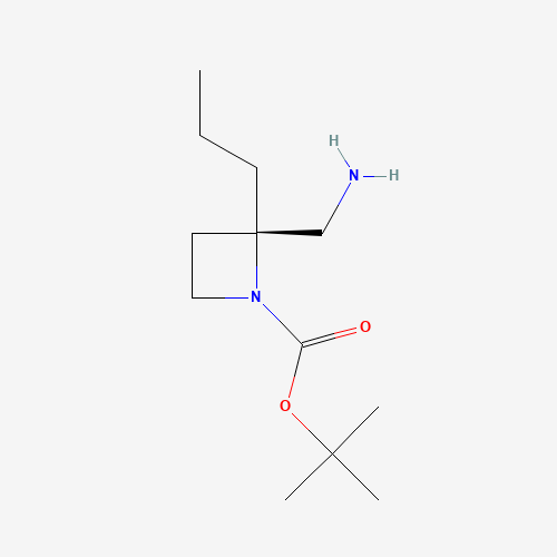 (S)-tert-Butyl 2-(aminomethyl)-2-propylazetidine-1-carboxylate