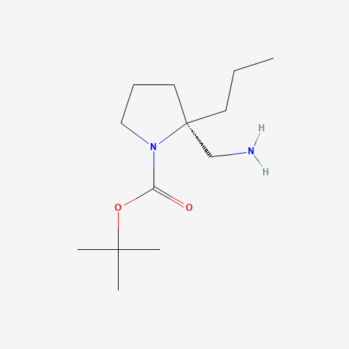 (R)-tert-Butyl 2-(aminomethyl)-2-propylpyrrolidine-1-carboxylate