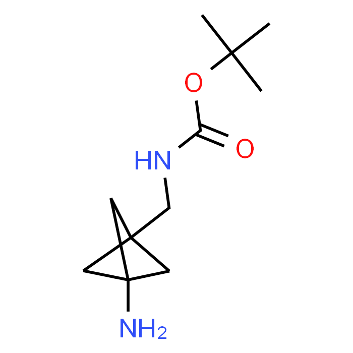tert-butyl N-({3-aminobicyclo[1.1.1]pentan-1-yl}methyl)carbamate