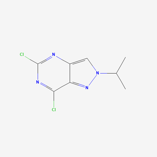 5,7-Dichloro-2-isopropyl-2H-pyrazolo[4,3-d]pyrimidine