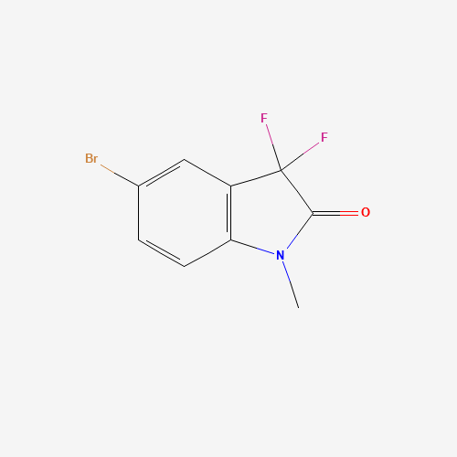 5-Bromo-3,3-difluoro-1-methylindolin-2-one