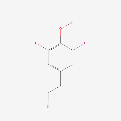 5-(2-Bromoethyl)-1,3-difluoro-2-methoxybenzene