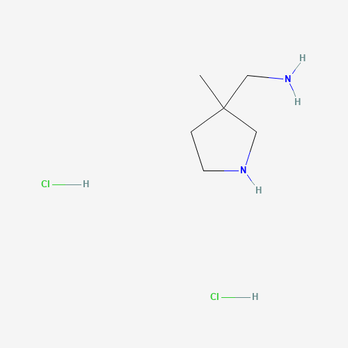 (3-Methylpyrrolidin-3-yl)methanamine dihydrochloride