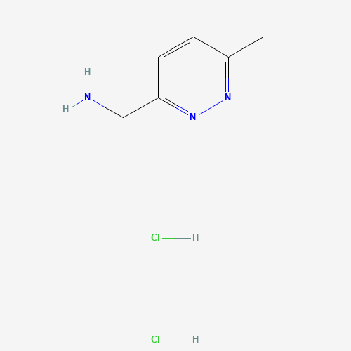 (6-Methylpyridazin-3-yl)methanamine dihydrochloride