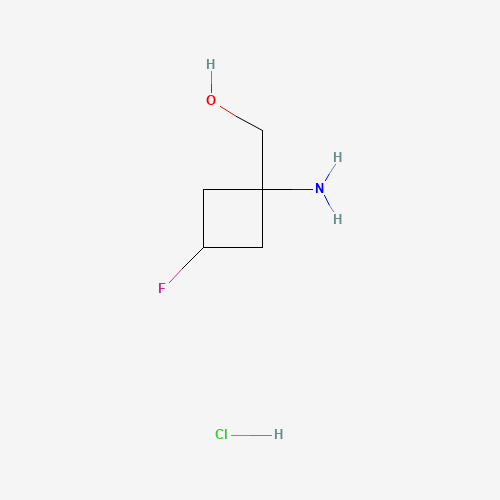 (1-Amino-3-fluorocyclobutyl)methanol hydrochloride
