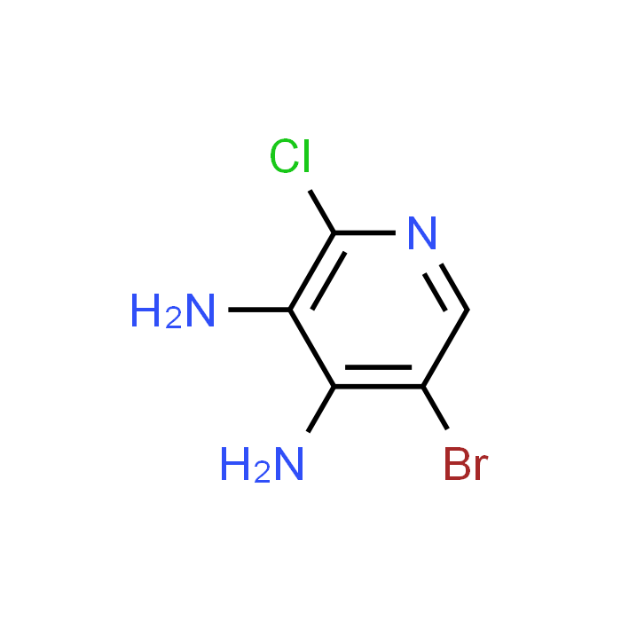 5-Bromo-2-chloropyridine-3,4-diamine