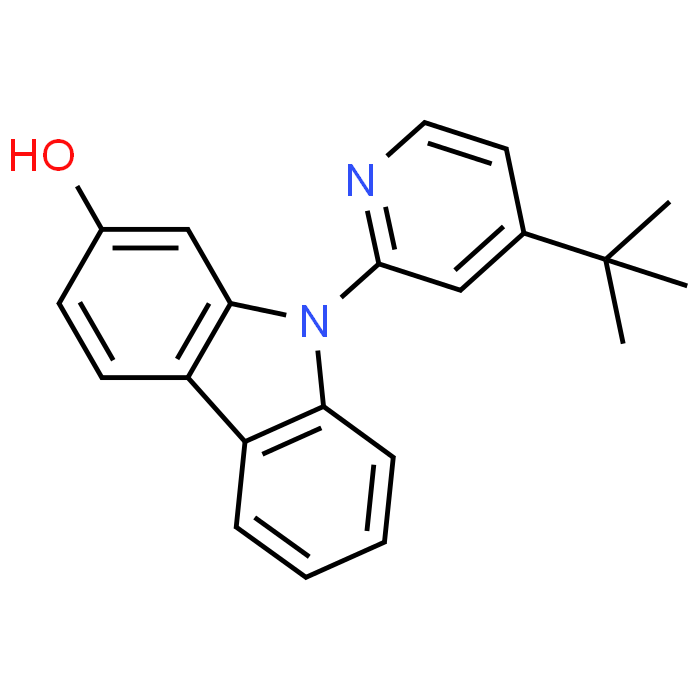 9-(4-(tert-Butyl)pyridin-2-yl)-9H-carbazol-2-ol