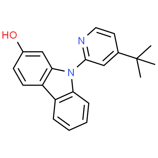 9-(4-(tert-Butyl)pyridin-2-yl)-9H-carbazol-2-ol