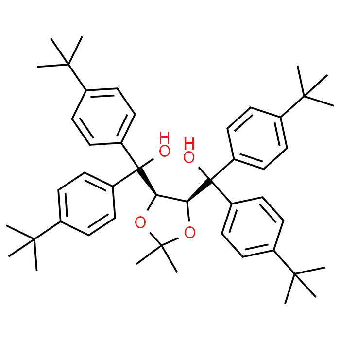 ((4R,5R)-2,2-Dimethyl-1,3-dioxolane-4,5-diyl)bis(bis(4-(tert-butyl)phenyl)methanol)