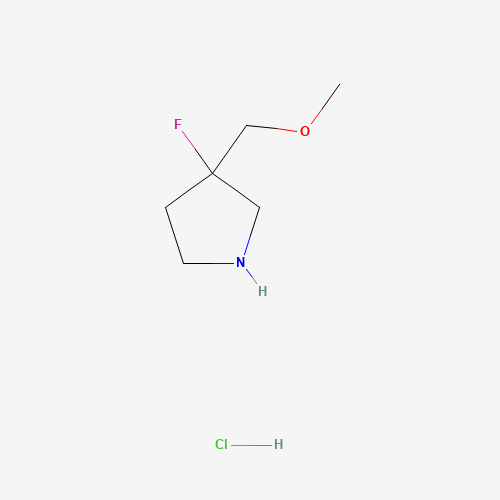 3-Fluoro-3-(methoxymethyl)pyrrolidine hydrochloride