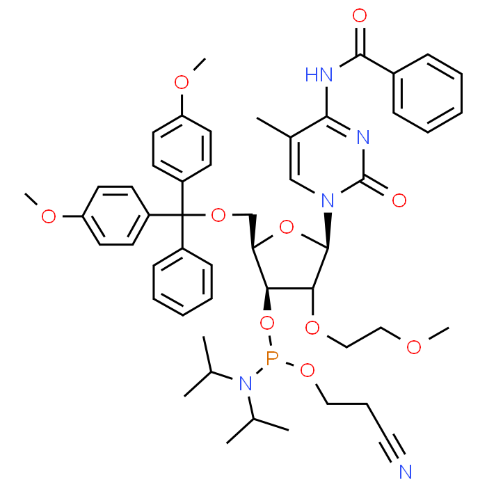2'-O-MOE-5-Me-C(Bz)