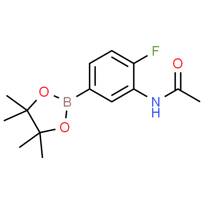 N-(2-Fluoro-5-(4,4,5,5-tetramethyl-1,3,2-dioxaborolan-2-yl)phenyl)acetamide