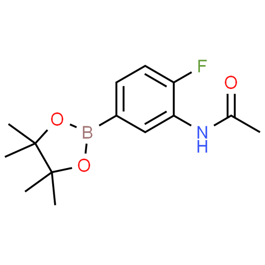 N-(2-Fluoro-5-(4,4,5,5-tetramethyl-1,3,2-dioxaborolan-2-yl)phenyl)acetamide