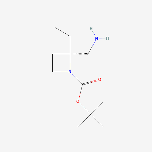 (R)-tert-Butyl 2-(aminomethyl)-2-ethylazetidine-1-carboxylate