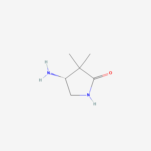 (4R)-4-amino-3,3-dimethylpyrrolidin-2-one