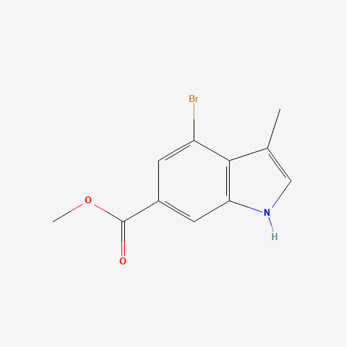 Methyl 4-bromo-3-methyl-1h-indole-6-carboxylate