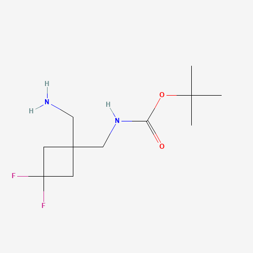 tert-Butyl ((1-(aminomethyl)-3,3-difluorocyclobutyl)methyl)carbamate