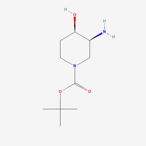 cis-tert-Butyl 3-amino-4-hydroxypiperidine-1-carboxylate