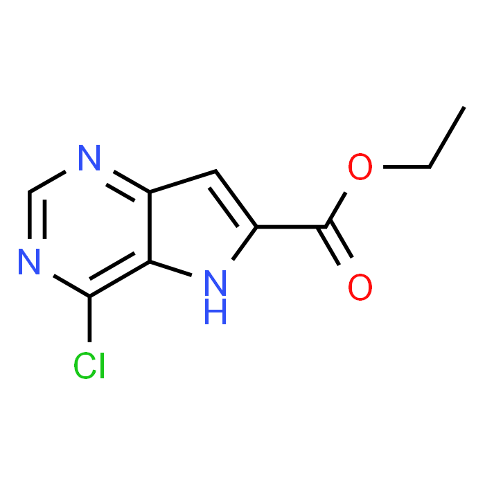 Ethyl 4-chloro-5H-pyrrolo[3,2-d]pyrimidine-6-carboxylate - Achmem
