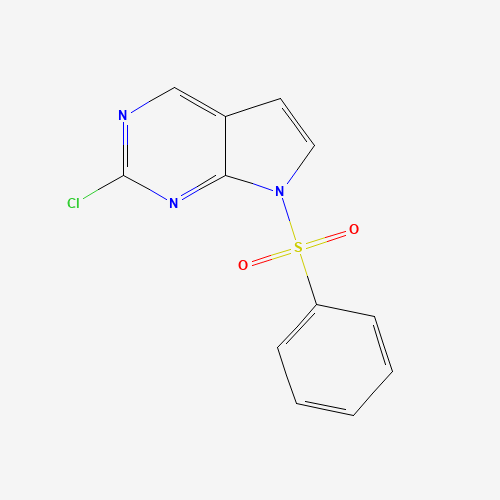 2-Chloro-7-(phenylsulfonyl)-7H-pyrrolo[2,3-d]pyrimidine