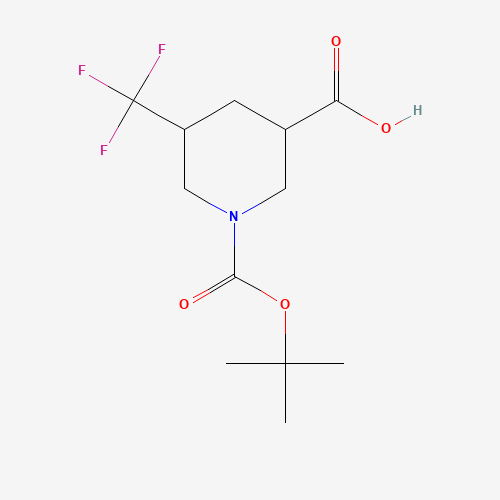 1-(tert-Butoxycarbonyl)-5-(trifluoromethyl)piperidine-3-carboxylic acid