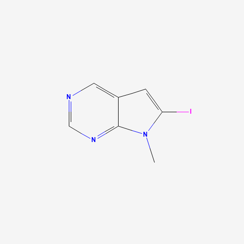6-Iodo-7-methyl-7H-pyrrolo[2,3-d]pyrimidine