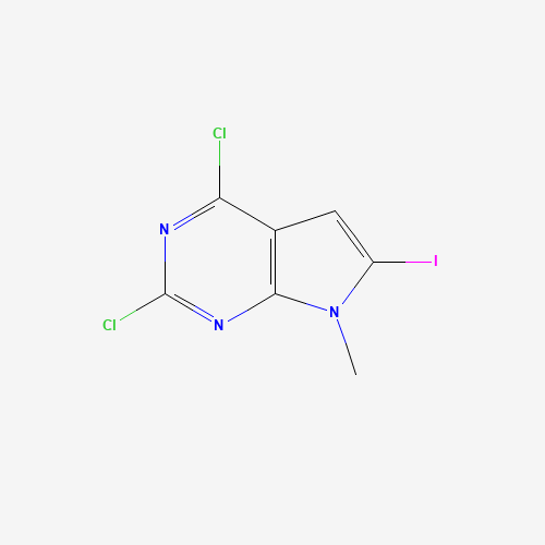 2,4-Dichloro-6-iodo-7-methyl-7H-pyrrolo[2,3-d]pyrimidine