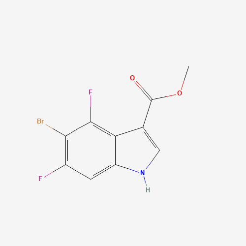 Methyl 5-bromo-4,6-difluoro-1H-indole-3-carboxylate