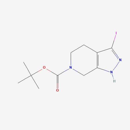 tert-Butyl 3-iodo-1,4,5,7-tetrahydro-6H-pyrazolo[3,4-c]pyridine-6-carboxylate