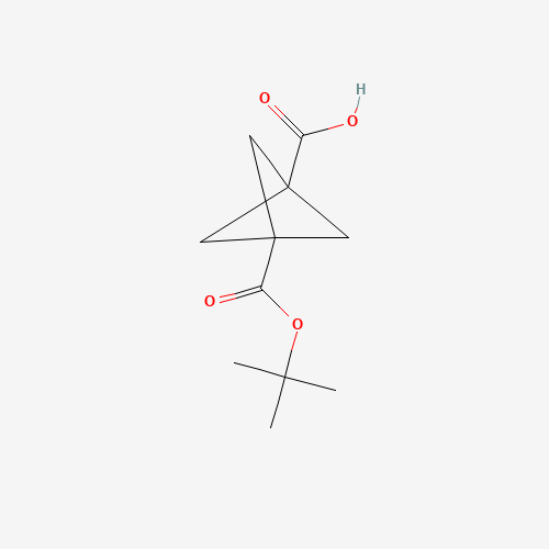 3-(tert-Butoxycarbonyl)bicyclo[1.1.1]pentane-1-carboxylic acid