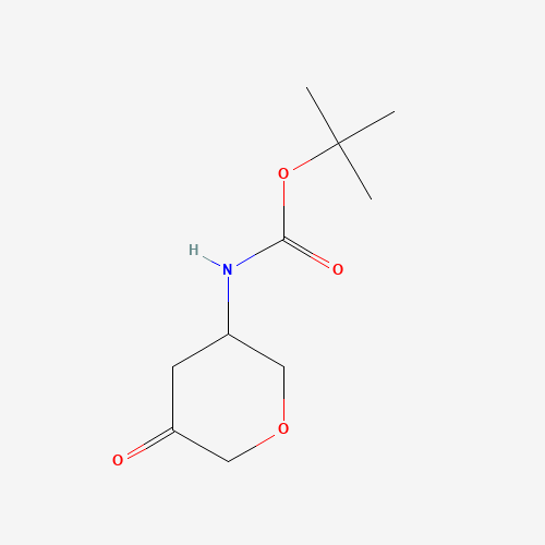 tert-Butyl (5-oxotetrahydro-2H-pyran-3-yl)carbamate