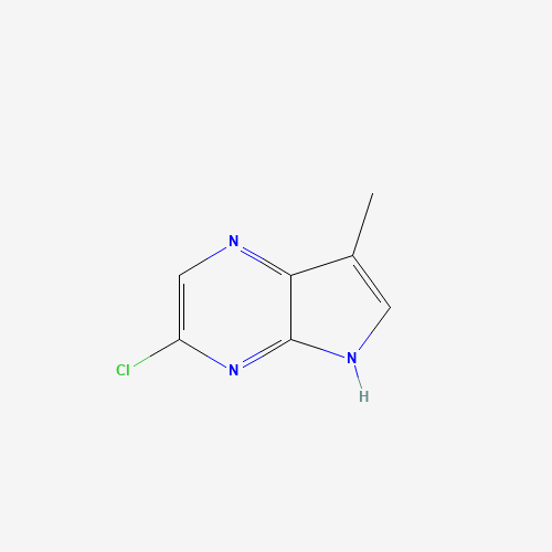 3-Chloro-7-methyl-5H-pyrrolo[2,3-b]pyrazine