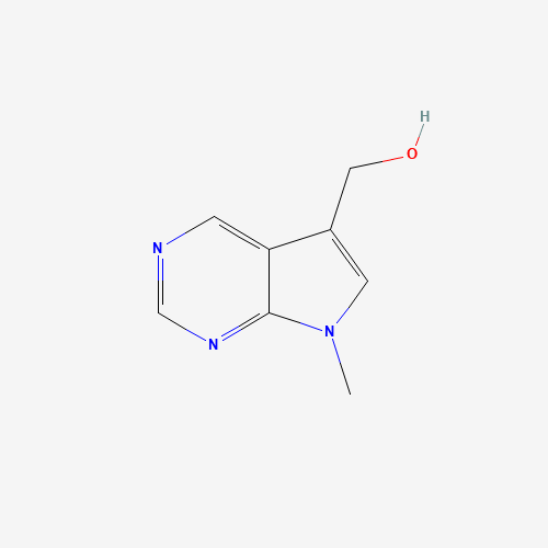 (7-Methyl-7H-pyrrolo[2,3-d]pyrimidin-5-yl)methanol