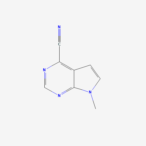 7-Methyl-7H-pyrrolo[2,3-d]pyrimidine-4-carbonitrile