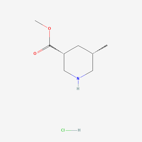 cis-methyl 5-methylpiperidine-3-carboxylate hydrochloride