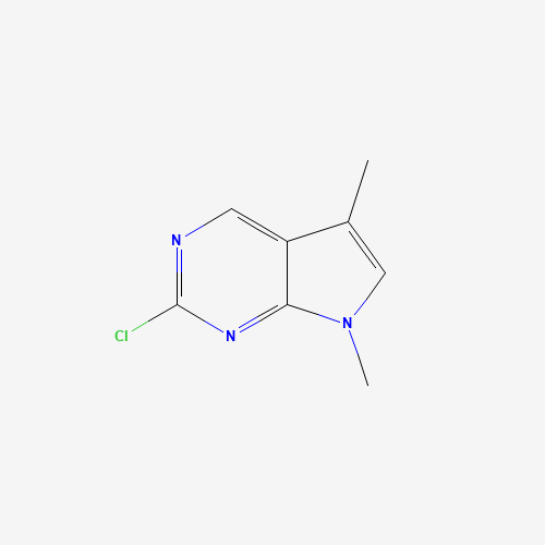 2-Chloro-5,7-dimethyl-7H-pyrrolo[2,3-d]pyrimidine