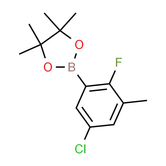 2-(5-Chloro-2-fluoro-3-methylphenyl)-4,4,5,5-tetramethyl-1,3,2-dioxaborolane