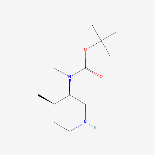 tert-Butyl methyl((3R,4R)-4-methylpiperidin-3-yl)carbamate