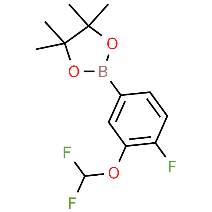 2-(3-(Difluoromethoxy)-4-fluorophenyl)-4,4,5,5-tetramethyl-1,3,2-dioxaborolane