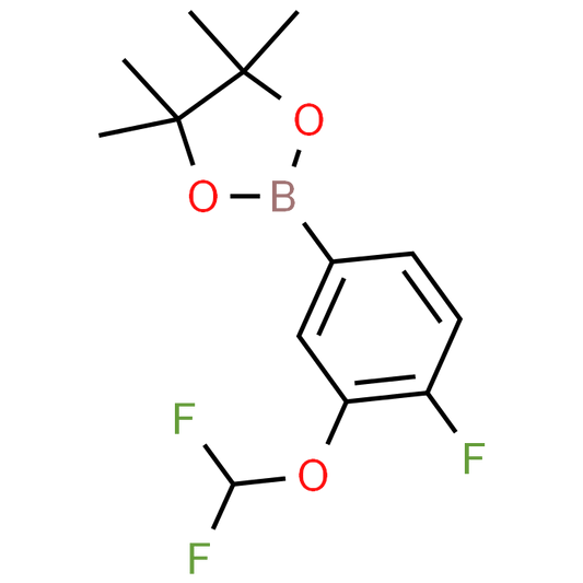 2-(3-(Difluoromethoxy)-4-fluorophenyl)-4,4,5,5-tetramethyl-1,3,2-dioxaborolane