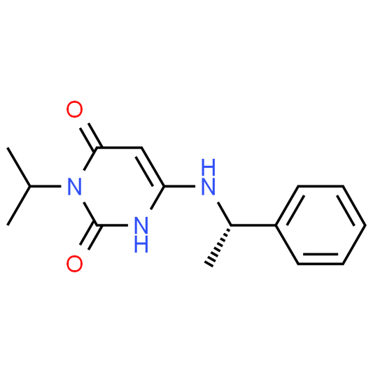 (S)-3-Isopropyl-6-((1-phenylethyl)amino)pyrimidine-2,4(1H,3H)-dione