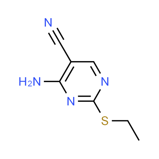 4-Amino-2-(ethylthio)-5-pyrimidinecarbonitrile