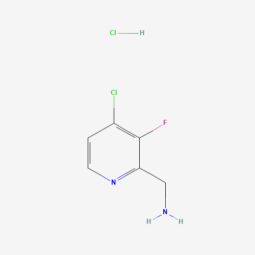 (4-Chloro-3-fluoropyridin-2-yl)methanamine hydrochloride
