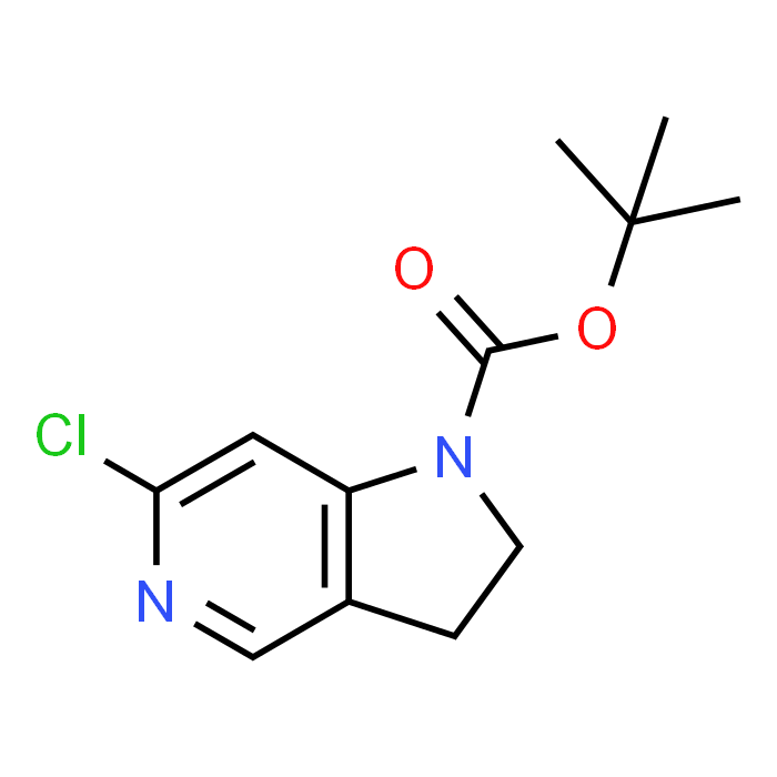 tert-Butyl 6-chloro-2,3-dihydro-1H-pyrrolo[3,2-c]pyridine-1-carboxylate