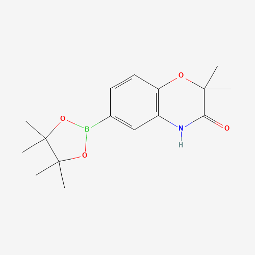 2,2-Dimethyl-6-(4,4,5,5-tetramethyl-1,3,2-dioxaborolan-2-yl)-2H-benzo[b][1,4]oxazin-3(4H)-one