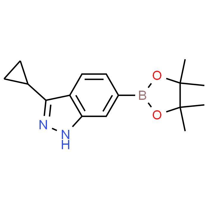 3-Cyclopropyl-6-(4,4,5,5-tetramethyl-1,3,2-dioxaborolan-2-yl)-1H-indazole