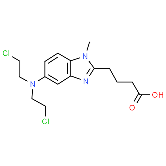 4-(5-(Bis(2-chloroethyl)amino)-1-methyl-1H-benzo[d]imidazol-2-yl)butanoic acid