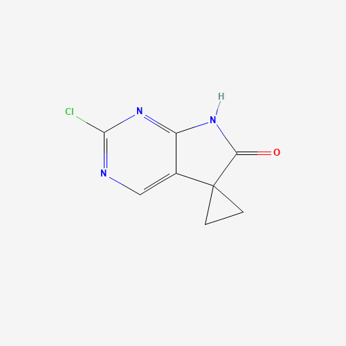 2'-Chlorospiro[cyclopropane-1,5'-pyrrolo[2,3-d]pyrimidin]-6'(7'H)-one